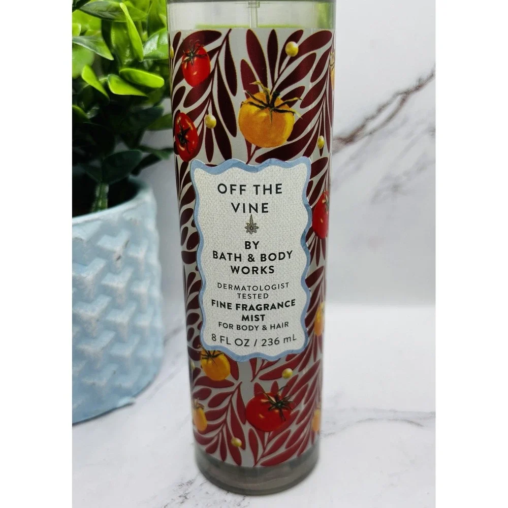 Bath & Body Works Off The Vine Fragrance Mist Body Hair Lotion Wash 3pc Set